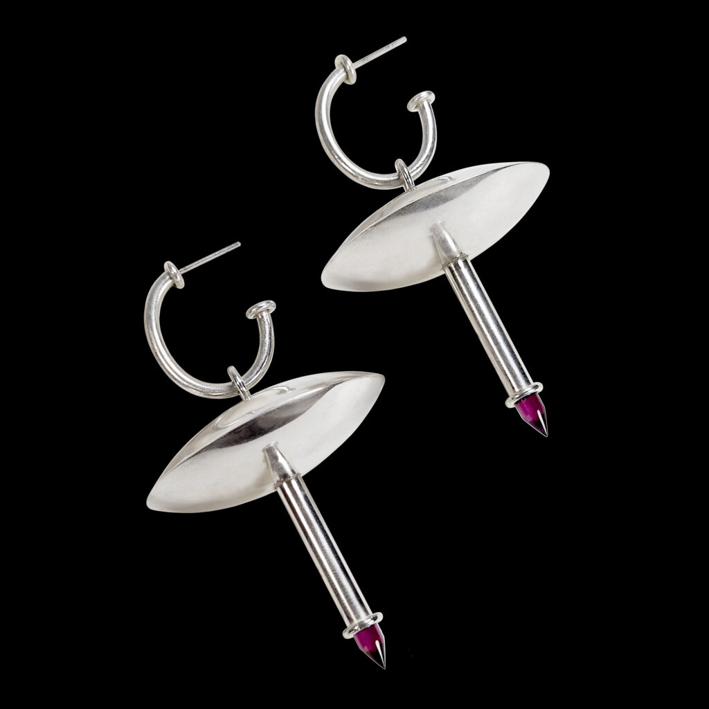 Peonzas - pendientes colgantes maxi
